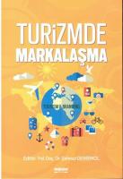 Turizmde Markalaşma Turizmde Markalaşma