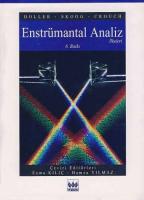 Enstrümantal Analiz İlkeleri Enstrümantal Analiz İlkeleri