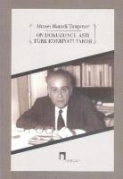 On Dokuzuncu Asır Türk Edebiyatı Tarihi On Dokuzuncu Asır Türk Edebiyatı Tarihi