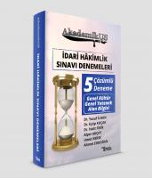 AkademikUS İdari Hakimlik Sınavı Denemeleri Çözümlü 5 Deneme AkademikUS İdari Hakimlik Sınavı Denemeleri Çözümlü 5 Deneme