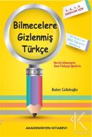 Bilmecelere Gizlenmiş Türkçe Bilmecelere Gizlenmiş Türkçe