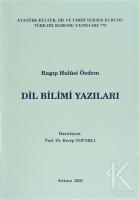 Dil Bilimi Yazıları Dil Bilimi Yazıları
