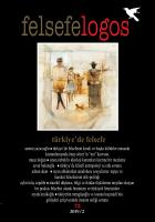 Felsefelogos Sayı: 73 Türkiye'de Felsefe Felsefelogos Sayı: 73 Türkiye'de Felsefe