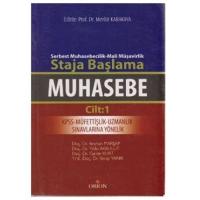 Staja Başlama Muhasebe Cilt 1