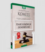 KOMİTE İDARİ HAKİMLİK DENEMELERİ KOMİTE İDARİ HAKİMLİK DENEMELERİ