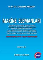 Makine Elemanları Cilt : 1 Makine Elemanları Cilt : 1