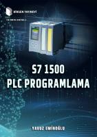 S7 1500 PLC Programlama S7 1500 PLC Programlama