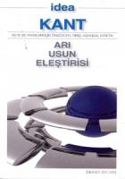 Arı Usun Eleştirisi Cep boy Arı Usun Eleştirisi Cep boy