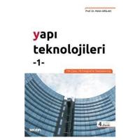 Yapı Teknolojileri –1 Yapı Teknolojileri –1