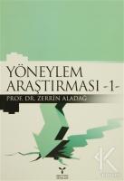 Yöneylem Araştırması - 1 Yöneylem Araştırması - 1