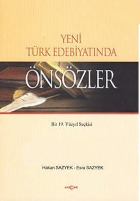 Yeni Türk Edebiyatında Önsözler Hakan Sazyek
