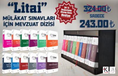 Litai Mevzuat Dizisi Ahşap Kutu Hediyeli (12'li)