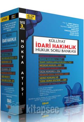 KÜLLİYAT İdari Hakimlik Modüler Soru Bankası 2018