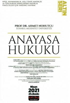 Anayasa Hukuku Konu Anlatımlı Altın Seri