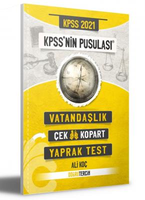 KPSS nin Pusulası Vatandaşlık Yaprak Test Çek Kopart Ali Koç