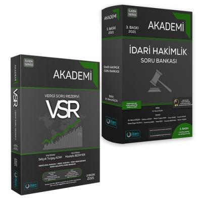 Akademi İdari Hakimlik Çözümlü Soru Bankası Seti 2 Cilt