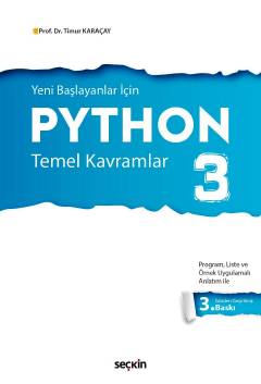 Python 3 %8 indirimli Timur Karaçay