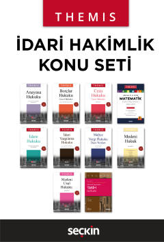 THEMIS – 2021 İdari Hakimlik Konu Anlatımı Seti (10 Kitap)
