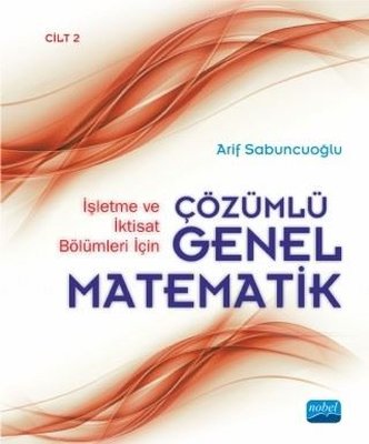 Çözümlü Genel Matematik Arif Sabuncuoğlu