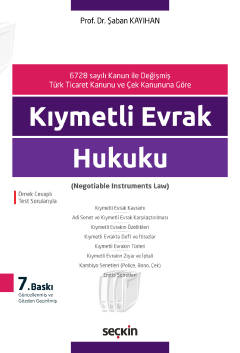 Kıymetli Evrak Hukuku