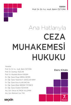 Ceza Muhakemesi Hukuku (Ana Hatlarıyla)