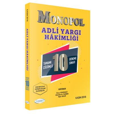 Adli Yargı Hakimliği 10 Deneme Tamamı Çözümlü