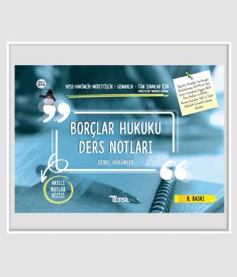 BORÇLAR HUKUKU GENEL HÜKÜMLER