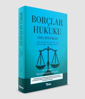 Borçlar Hukuku Özel Hükümler %25 indirimli Mustafa Ahmet Şengel