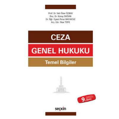 Ceza Genel Hukuku Temel Bilgiler