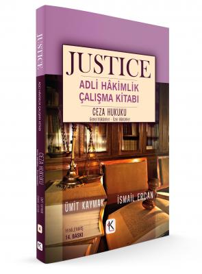JUSTICE ADLİ HÂKİMLİK ÇALIŞMA KİTABI CEZA HUKUKU