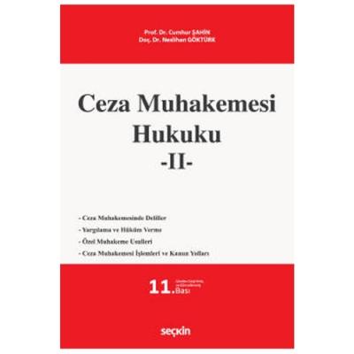 Ceza Muhakemesi Hukuku – II