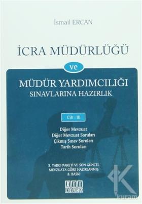 İcra Müdürlüğü ve Müdür Yardımcılığı Sınavlarına Hazırlık (3 Kitap Takım)