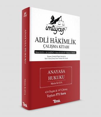 İMTİYAZ ADLİ HÂKİMLİK ÇALIŞMA KİTABI ANAYASA HUKUKU