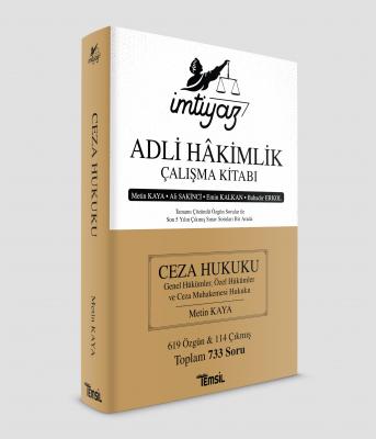 İMTİYAZ HÂKİMLİK ÇALIŞMA KİTABI CEZA HUKUKU
