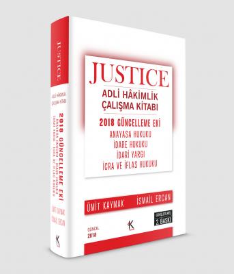 2018 JUSTICE ADLİ HAKİMLİK EK KİTABI