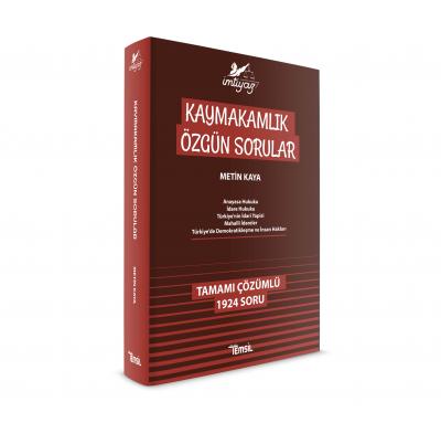 İmtiyaz Kaymakamlık Özgün Sorular