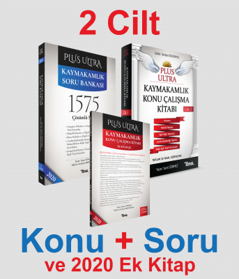 Plus Ultra Kaymakamlık 2 Cilt Konu + Soru + Ek Kitap