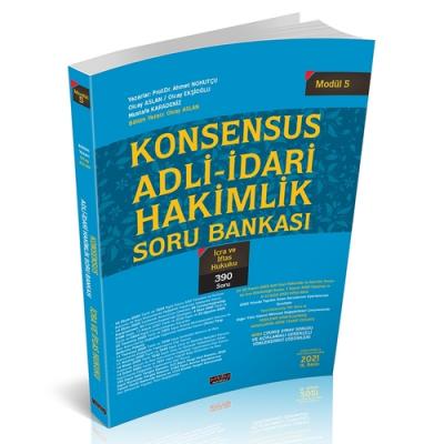 KONSENSUS Adli İdari Hakimlik İcra ve İflas Hukuku Soru Bankası Modül 5