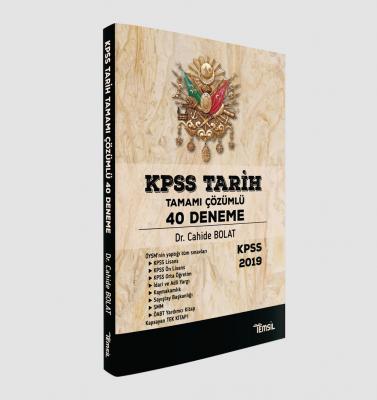 KPSS TARİH TAMAMI ÇÖZÜMLÜ 40 DENEME