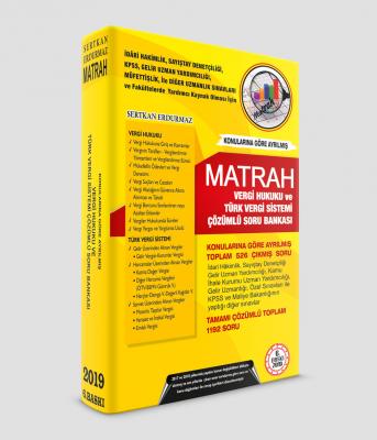 MATRAH VERGİ HUKUKU VE TÜRK VERGİ SİSTEMİ ÇÖZÜMLÜ SORU BANKASI