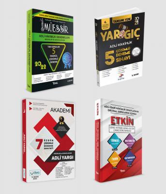 Müessir + Yargıç + İlken Adli Deneme + Etkin Soru Bankası Seti