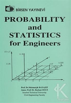 Probability and Statistics for Engineers %20 indirimli Mehmetçik Bayaz