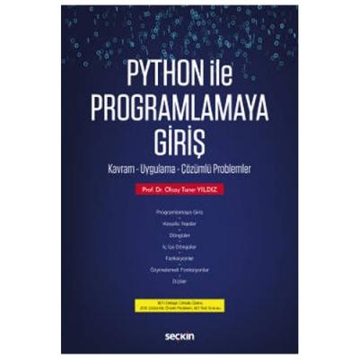 Python ile Programlamaya Giriş Olcay Taner Yıldız