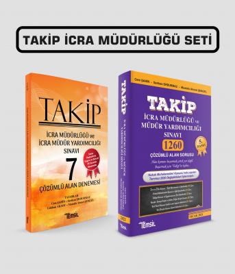 Takip İcra Müdürlüğü ve Müdür Yardımcılığı 2'li Set