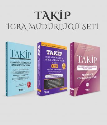 Takip İcra Müdürlüğü ve Müdür Yardımcılığı Seti