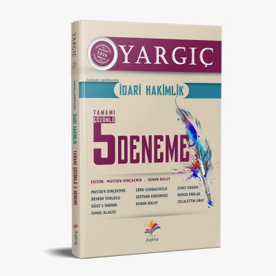 Yargıç İdari Hakimlik Tamamı Çözümlü 5 Deneme