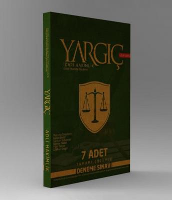Yargıç İdari Hakimlik 7 Adet Tamamı Çözümlü Deneme Sınavı