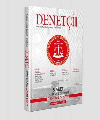 Denetçi Sayıştay 5 Deneme Tamamı Çözümlü 2019