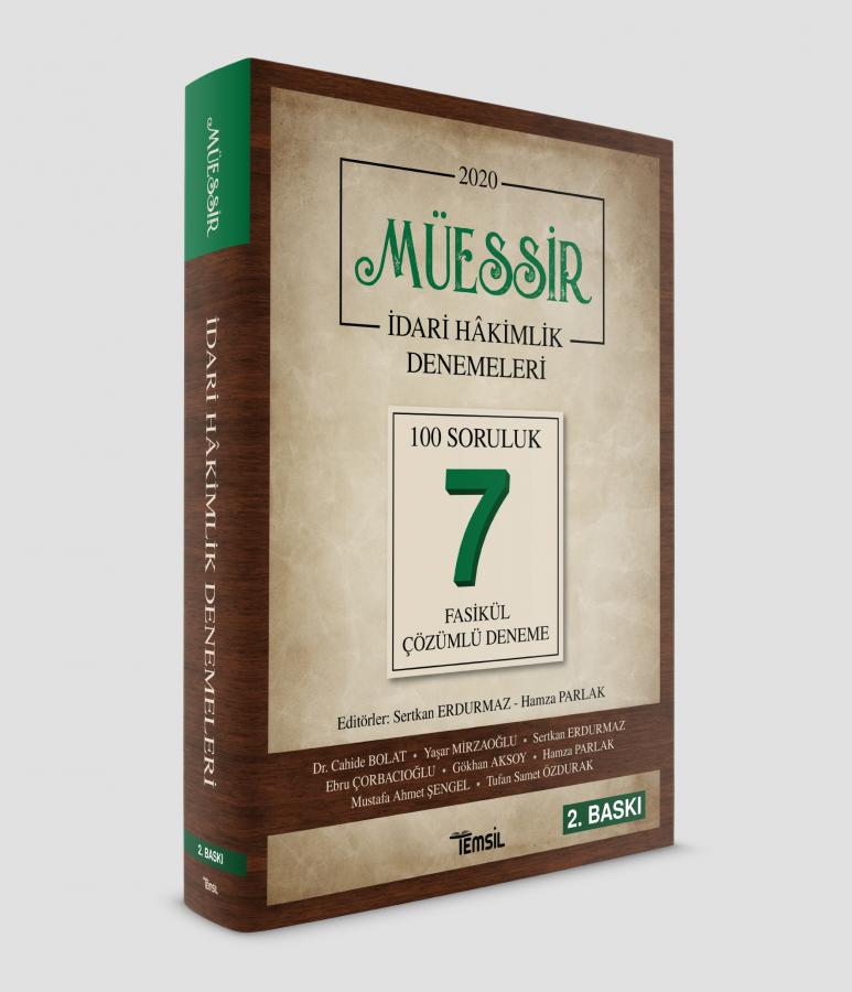 Muessir Idari Hakimlik Denemeleri Sertkan Erdurmaz