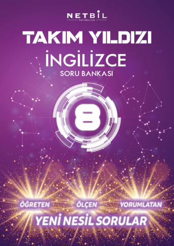 Netbil Yayınları 8. Sınıf İngilizce Takım Yıldızı Soru Bankası